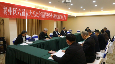 【聚焦两会】襄州区第六届人民代表大会第五次会议召开国民经济与财政预算审查会议