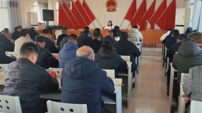 学习贯彻党的二十届四中全会精神区委宣讲团报告会走进朱集镇 