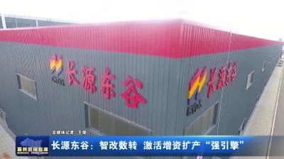 长源东谷:智改数转 激活增资扩产"强引擎"