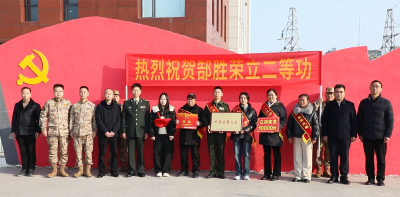 尊崇荣光暖军属  襄州区为荣立二等功现役军人郜胜家庭送喜报