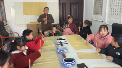 双沟镇梁咀村开设寒假义务托管班  村里孩子学习有了好去处