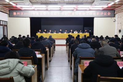 全区2025年度党委（党组）书记抓基层党建工作述职评议会议召开