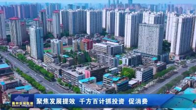 聚焦发展提效 千方百计抓投资 促消费