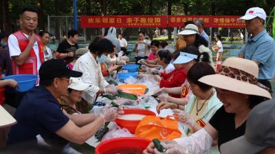 民俗睦邻暖人心 静音护航中考路