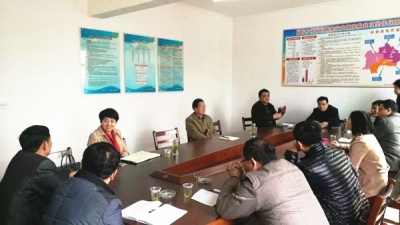 骆志勇到陶店乡调研基层党建和村级集体经济发展