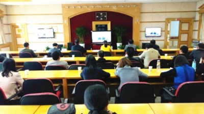 黄州区收听收看全省文化系统接受履职尽责督查工作动员电视电话会
