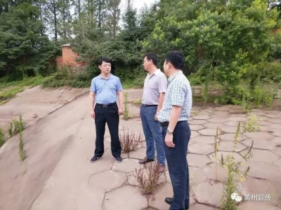 看胡区长如何督办部署防汛工作