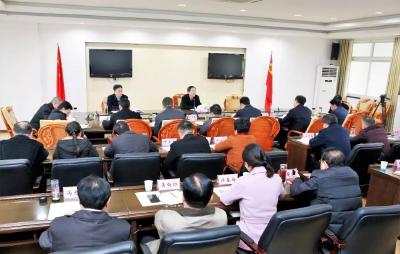 区“四大家”领导班子2018年度民主生活会情况通报会召开
