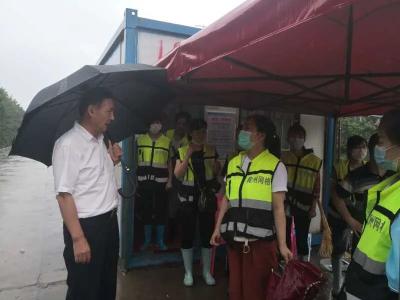 黄州区组织收听收看全市防汛紧急视频会