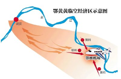 临空经济区、鄂黄第二过江通道，让黄州插上腾飞的翅膀