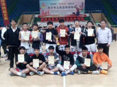 黄州思源实验学校荣获2020年“体彩杯”黄冈市青少年儿童篮球锦标赛U14岁组第二名