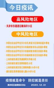 如何做好冬季新冠肺炎疫情防护？ / 今日疫讯（2020年12月01日）