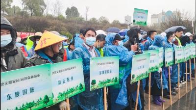 又是一年春好处 植树造林正当时