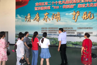 黄冈市创文指挥部督导组到东湖街道指导全国文明城市创建工作