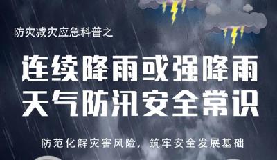 图说：这份汛期安全指南请查收！
