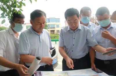 夏志东带队调研黄州工业园调规扩区工作