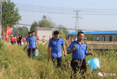 南湖街道：“清河行动”干起来 河畅水清美起来