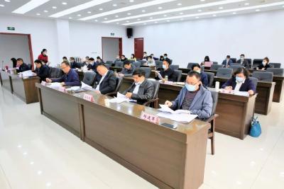 中共黄州区委五届十五次全体会议召开