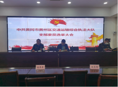 黄州区交通运输综合执法大队召开支部委员会选举大会