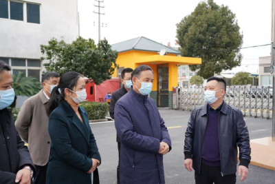 夏志东到黄州工业园督导安全生产、疫情防控工作