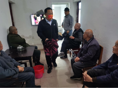 黄州区民政局赴堵城福利院检查指导抗灾工作