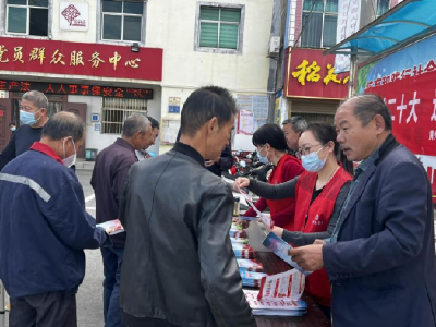 黄州区司法局开展送法进乡村普法宣传活动
