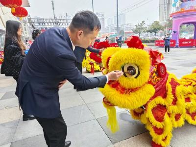 【新春走基层】雄狮迎春，让年味更浓