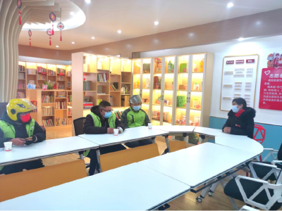 黄州区：“三新”行动 为新就业群体筑起温暖的“家
