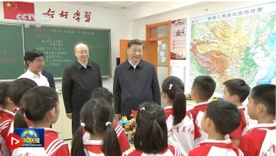 习近平在北京育英学校考察时强调 争当德智体美劳全面发展的新时代好儿童 向全国广大少年儿童祝贺“六一”国际儿童节快乐