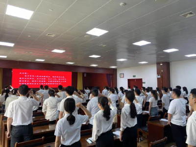 黄州区民政局“六个一”学习活动进行中