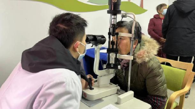 爱护眼睛保护视力科普宣活动讲进六福湾社区
