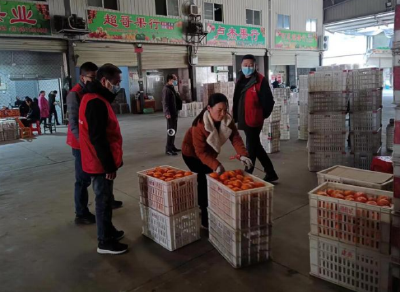 黄州区整治天宏农产品批发市场