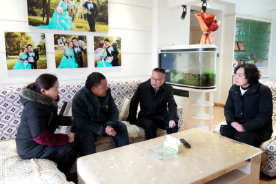 省退役军人事务厅领导来黄州区开展走访慰问活动