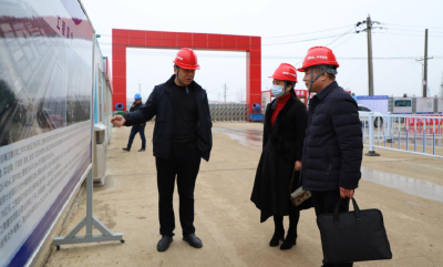 黄州区对重点建设项目跟踪审计进行现场督导工作