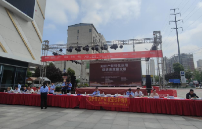 黄州区开展知识产权宣传活动