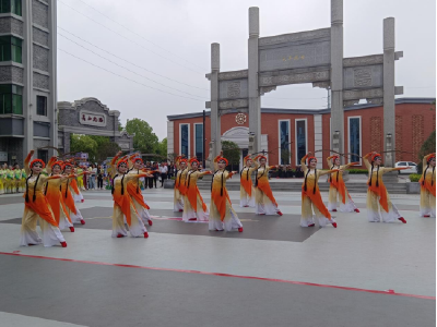 赤壁街道举办第十届“舞动赤壁”舞蹈大赛