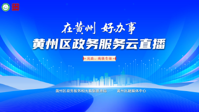 黄州区政务服务云直播（民政、残联专场）