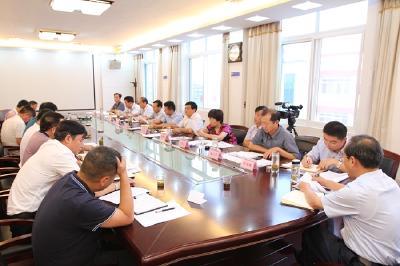 我区洪涝灾害重建项目申报争取工作月度例会召开