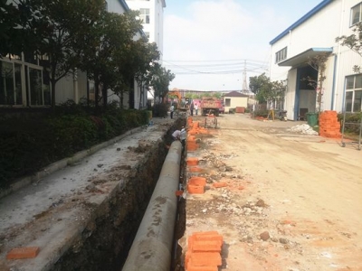 广场街长兴工业园区启动雨污分流改造