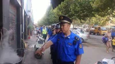 孝南城管对40条道路开展综合整治