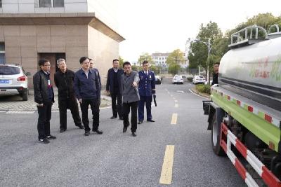 区领导调研督办安全生产、森林防火工作