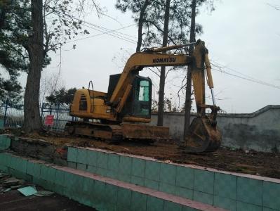 三汊镇保安值班室破土动工