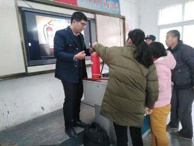 消防宣传进校园	