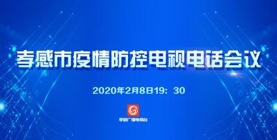 孝感市疫情防控电视电话会议