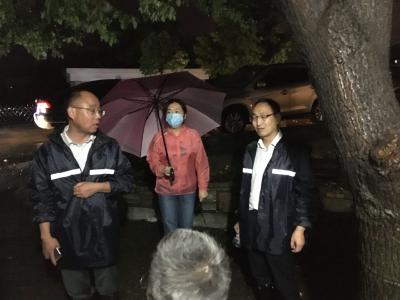 孝南区委常委、统战部长张莉深入一线指导防汛抢险救灾工作