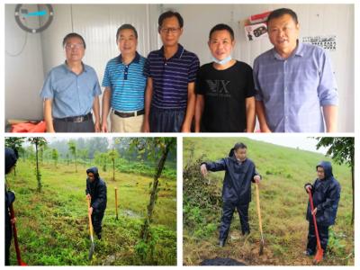 风雨同舟 民企爱心暖哨棚