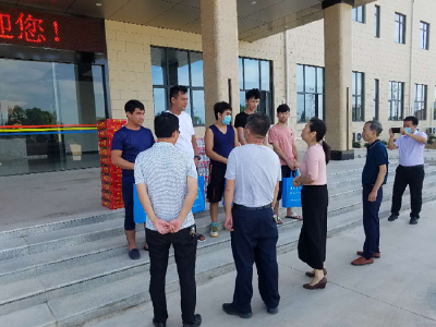 孝南区总工会启动2020年“夏送清凉”慰问活动