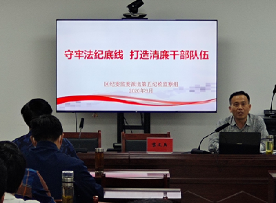 区疾控中心、区卫监局深入推动党风廉政建设宣传教育活动