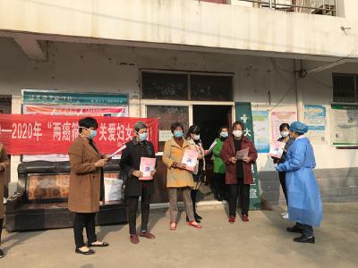 卧龙乡开展“两癌筛查”关爱育龄妇女健康