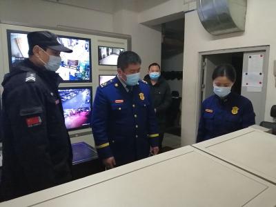 孝南消防救援大队开展春节前消防安全夜查行动